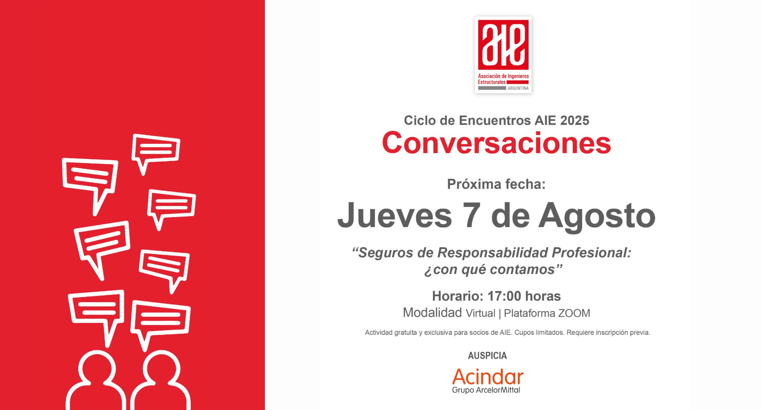 Convocantes “Conversaciones AIE”