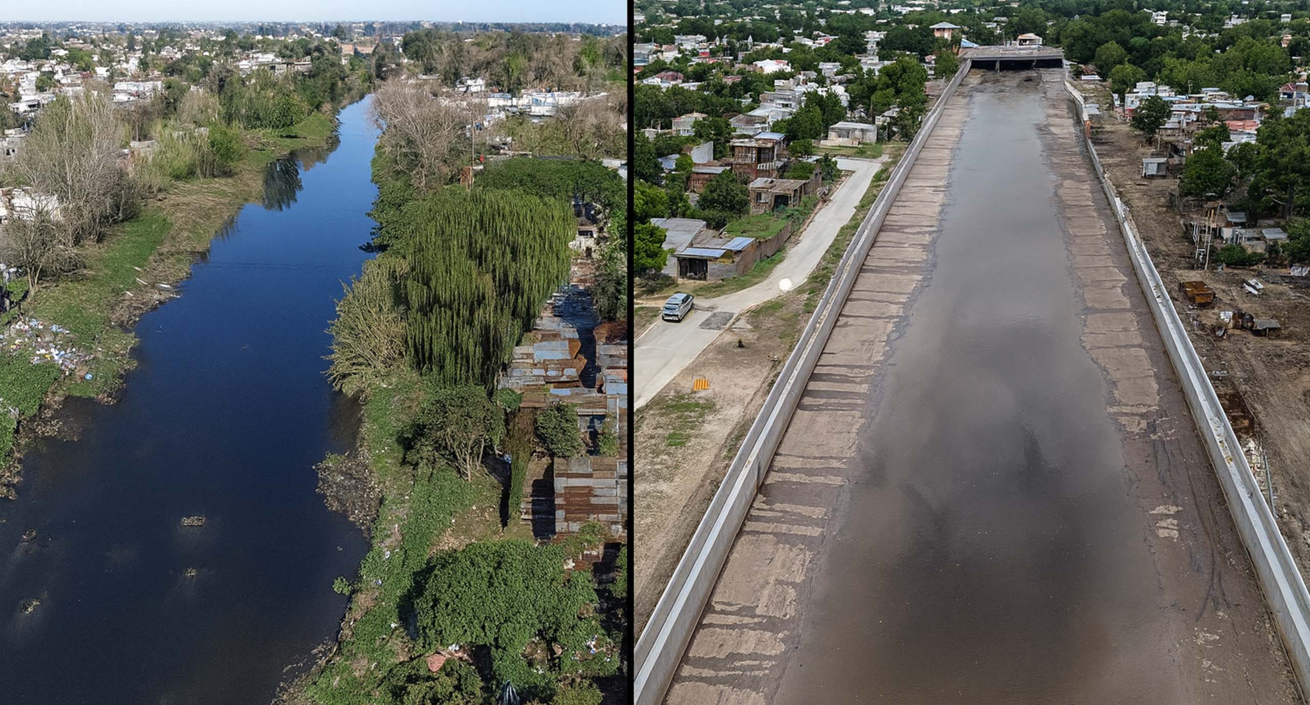 Obras en el arroyo El Gato