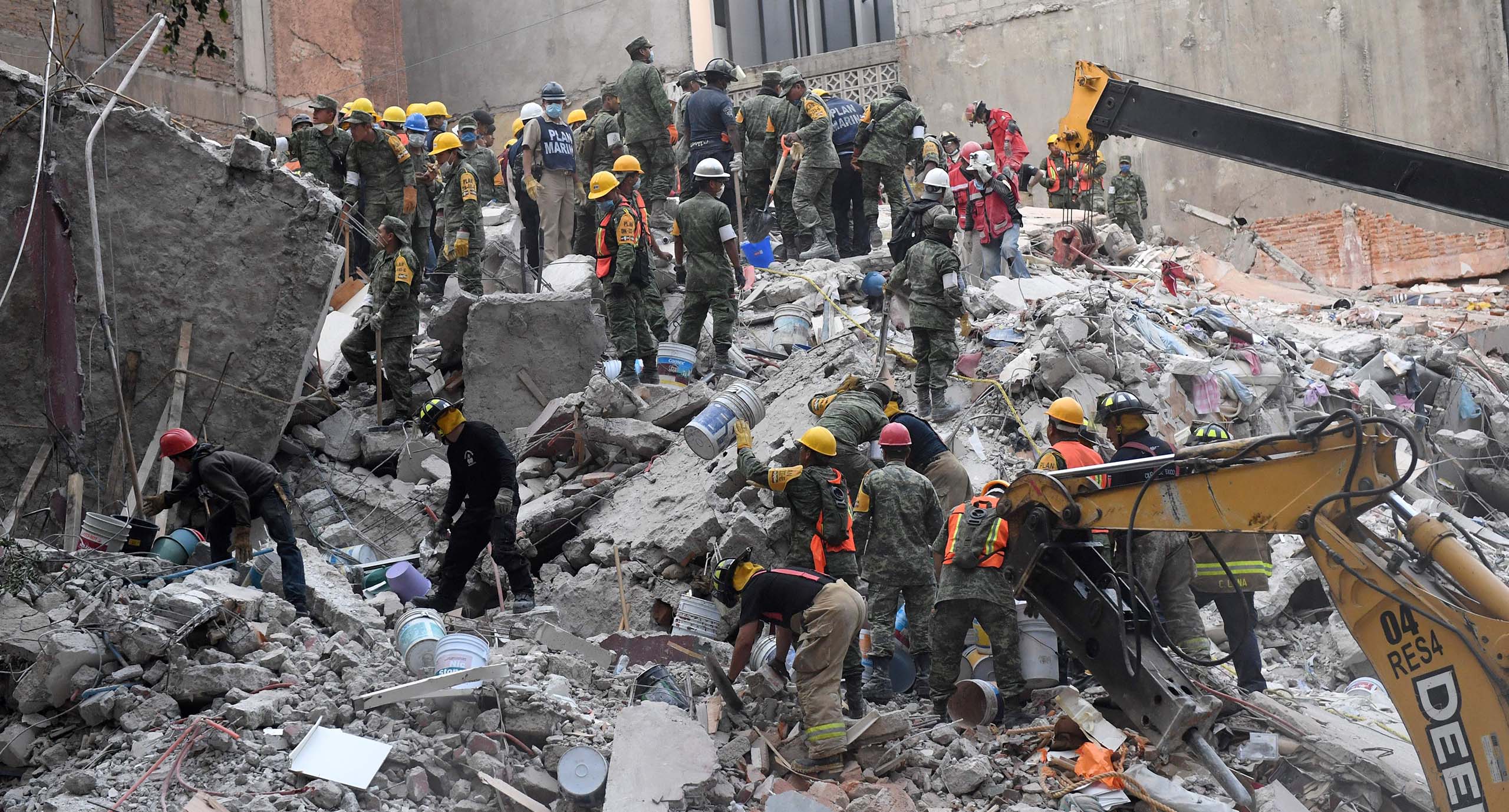 Terremotos en México